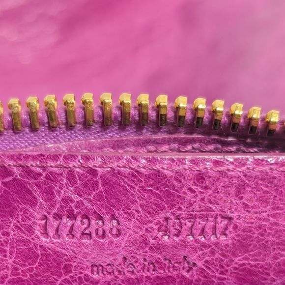 RARE Balenciaga Lambskin Motocross Giant 21 Day Hobo Bag in Lavender - Picture 15 of 16